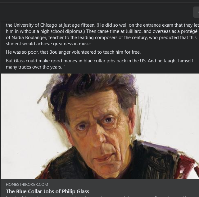 MiddleBrowse's tweet photo. Ted Gioia on the talent and industry of #PhilipGlass 

#Music #MusicWriting #TedGioia #Middlebrowse

https://t.co/Mh1LD5SkJw https://t.co/tM4hByMjd0