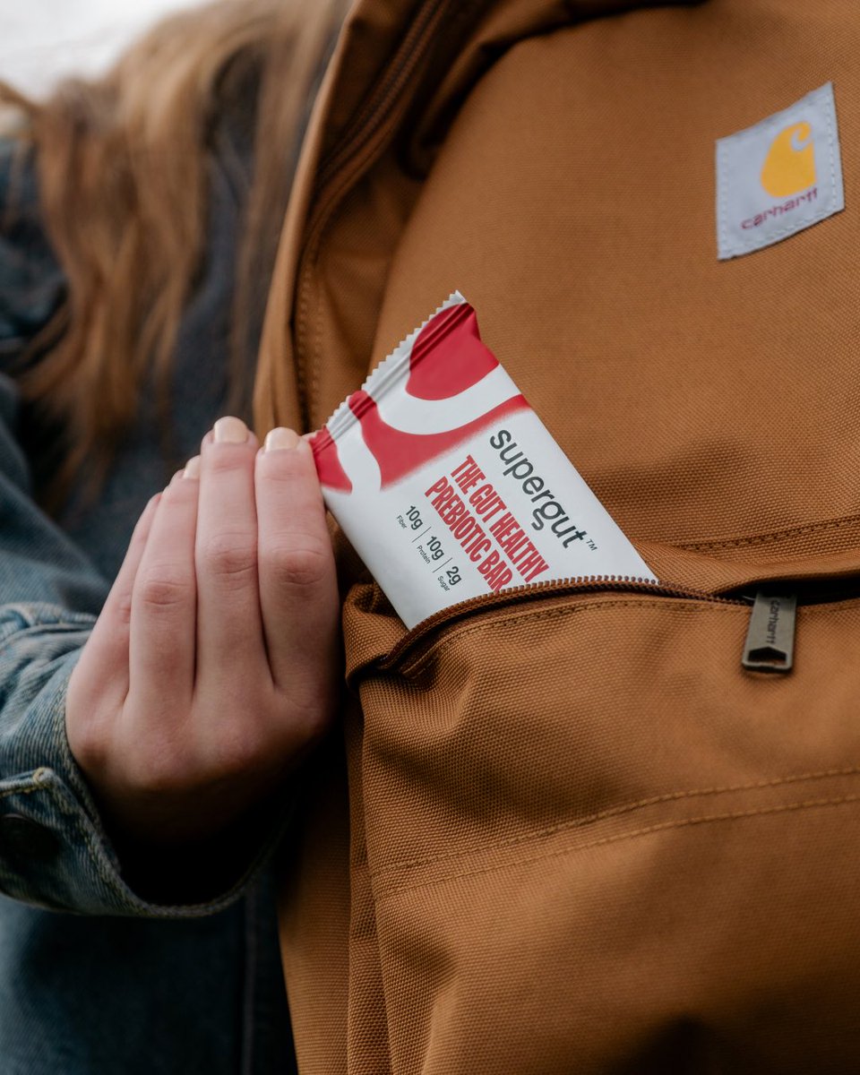 Fuel your day (or their lunchboxes) with the prebiotic-packed snack bar that satisfies even the most insatiable appetites. #supergut #backtoschool