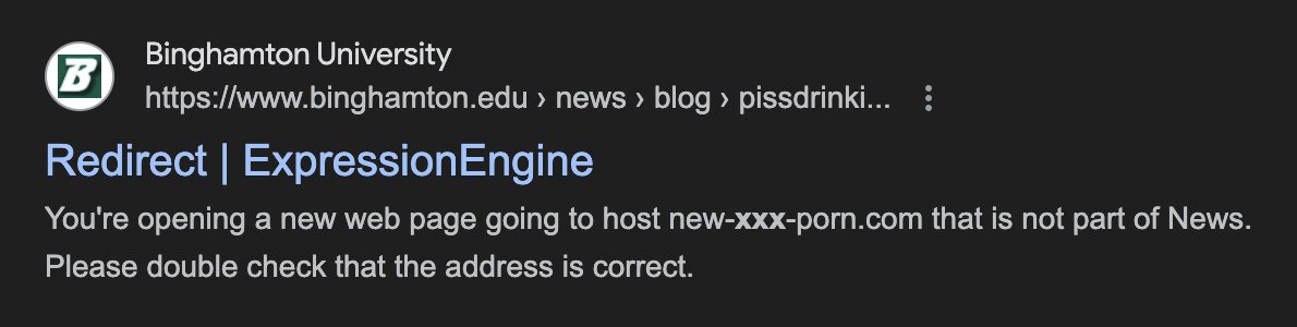 you can find open redirects easily by relying on the fact that someone has always found it already, and has used it to link to a porn site

for example:
site:edu (inurl:redirect OR inurl:url) xxx penis