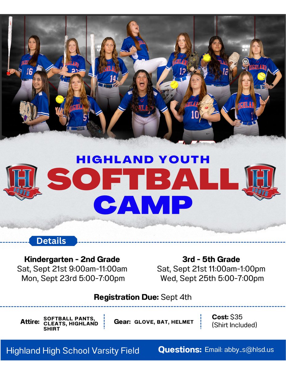 Highland Softball tweet media