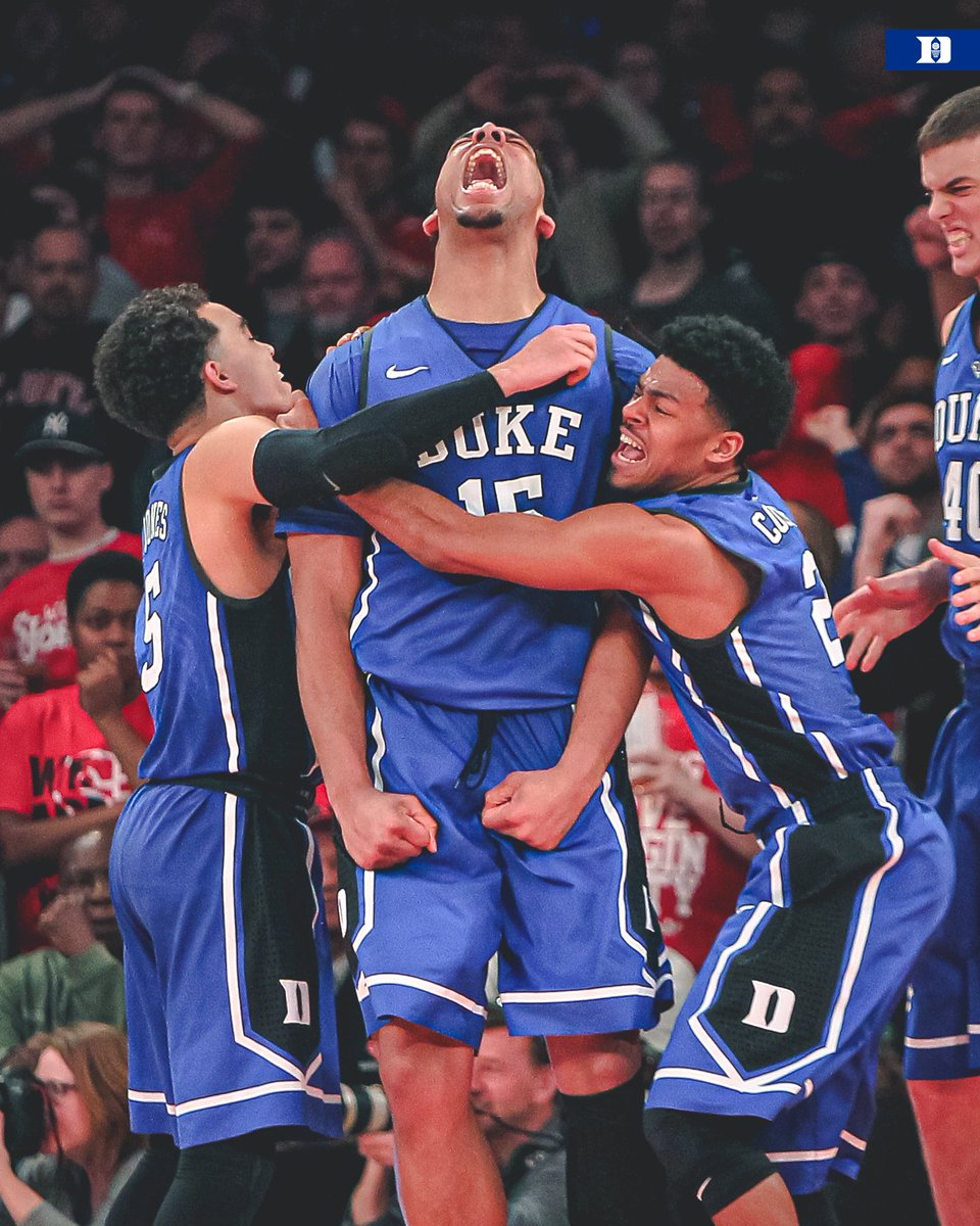 DukeMBB's tweet photo. Who is gonna come through MSG in February? 🗽🍎😈 https://t.co/8U41vjCzLZ