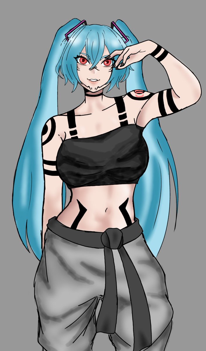 TroleurG's tweet photo. Hatsune Miku ? Sukuna ? Mikuna ?
Render practice
#jjk #JujutsuKaisen https://t.co/7rwboR1lgg