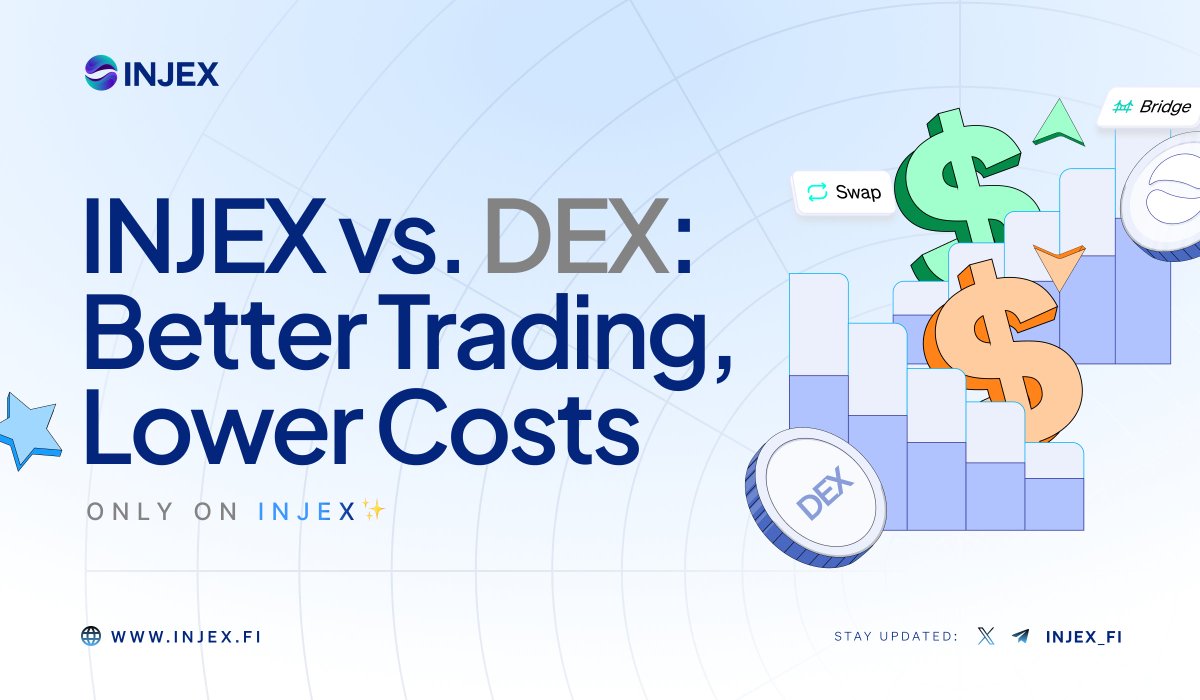 🚨This is why trading with Injex  which is a DEX aggregator is  better vs trading directly on a DEX:  

Time efficiency ⏲️: In Injex, the automated process of  finding the best prices across multiple DEXes saves time  compared to using a DEX directly where you have to  manually