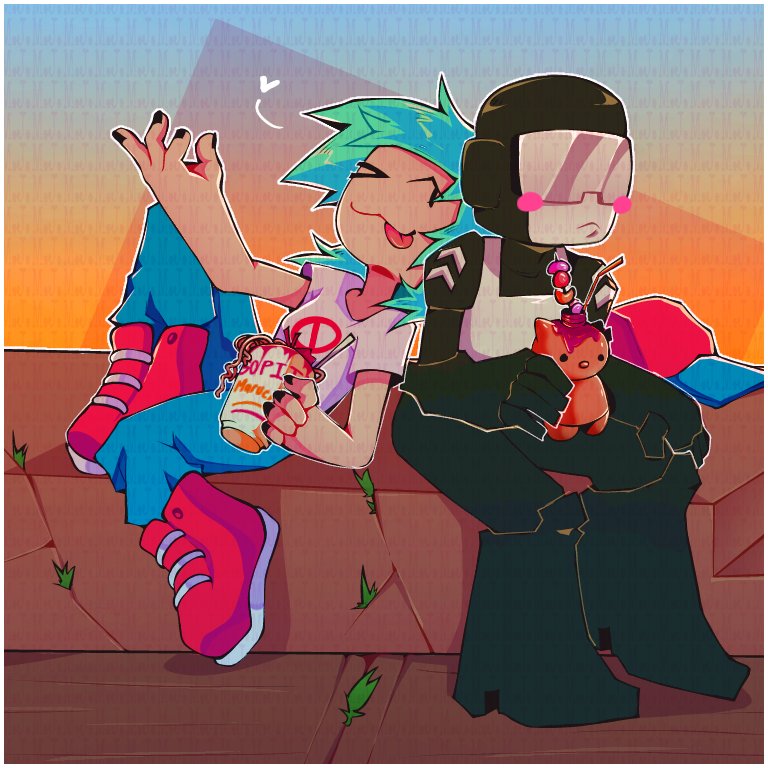 MJ71188041's tweet photo. Dos tilines en una cita, con una maruchan con Takis y una kittychela (jeje este ship esta lindo :3)
#rarepair #bluetank #fridaynighfunkin #tankmen https://t.co/Z02aSWZQcN