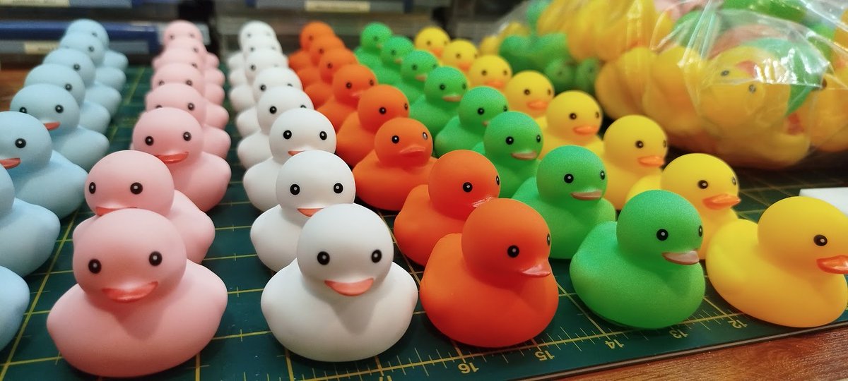 Getting my ducks all in a row for #dataconf2024 <a href="/DataConfZA/">DataConfZa</a> and #Escape2024 powered by <a href="/bbdsoftware/">BBD</a> 

Yes that's right you've got 2 more chances to see Miss Duckworth and I live in person this year!

dataconf.co.za
escconf.com