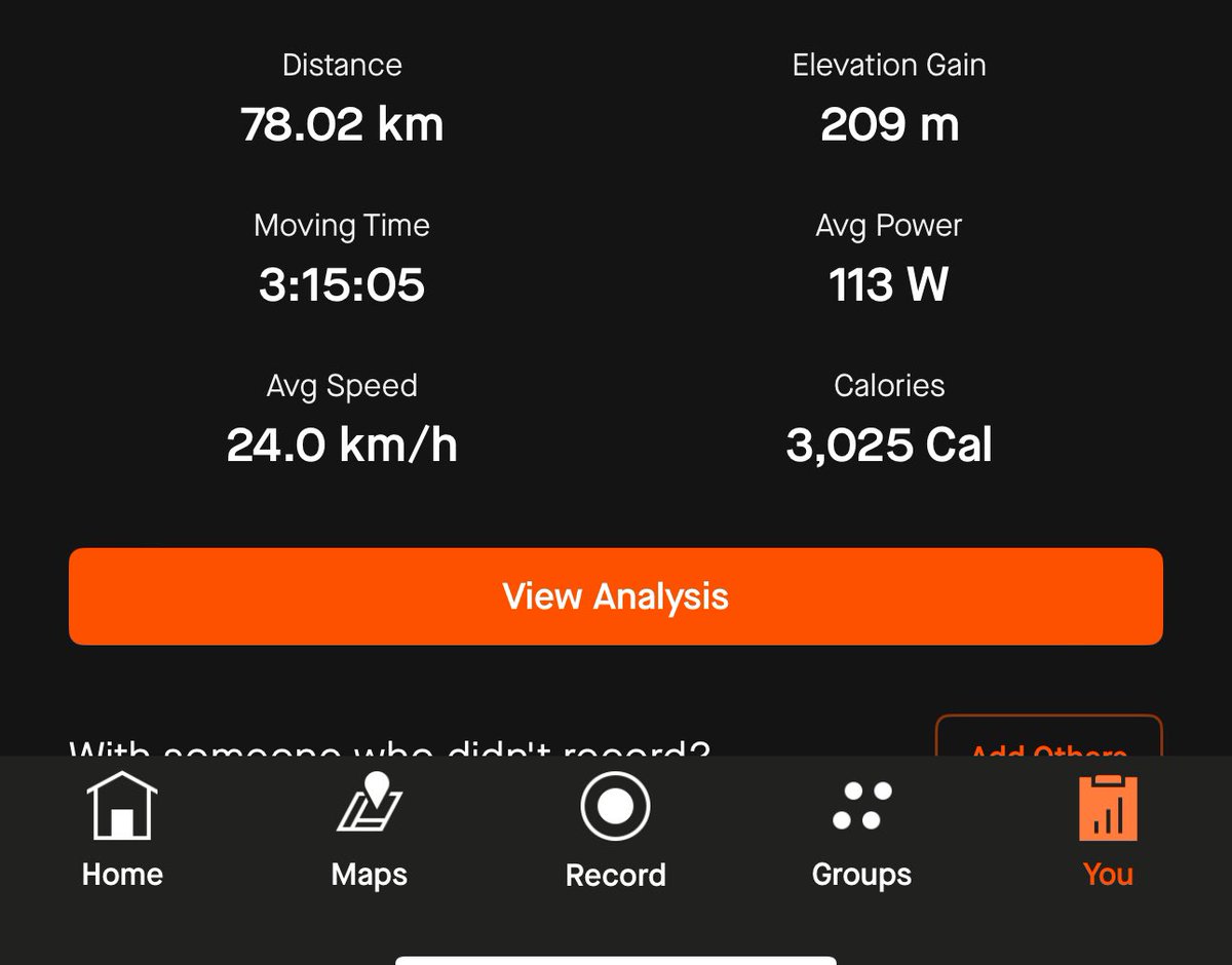 OwoBalo's tweet image. Had 78 kilometers Cycling today 🌹❤️🚴🚴
It was a smooth ride #keepfit #cycling check the video out 🫣😊😊😊