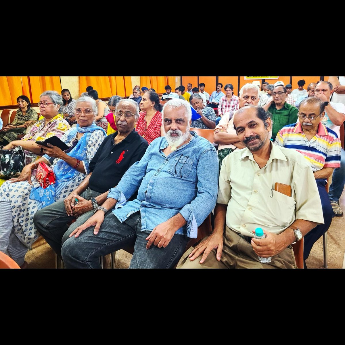 AGNIHWEST's tweet photo. 5. Meet your Lok Sabha candidate Event

Agni H-West organised a meet your candidate event with Mrs Varsha Gaikwad(Congress) and Ujjwal Nikam (BJP). 
Mr Nikam could not attend the meeting due to unforeseen circumstances.

The Event was held at Saisa club Bandra West. https://t.co/MvHRazHuAa