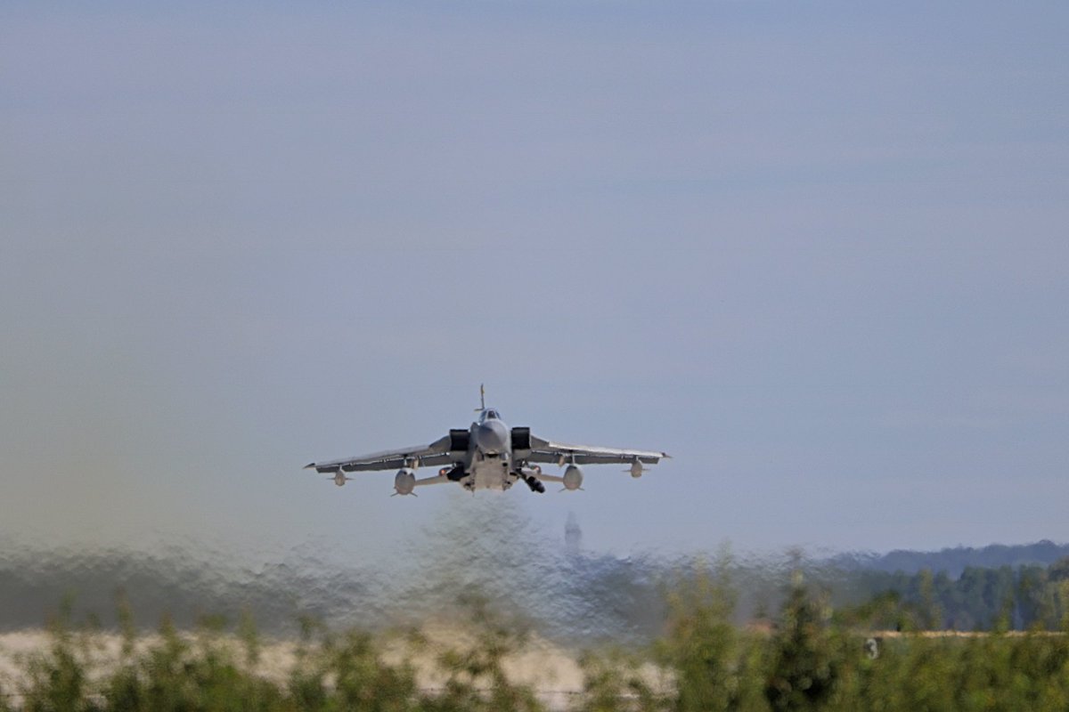 Eng1170's tweet image. 50 years since the first flight of the mighty Tornado! 
#Tornado #50years #aviation #aviationphotography #Tonka #RoyalAirForce