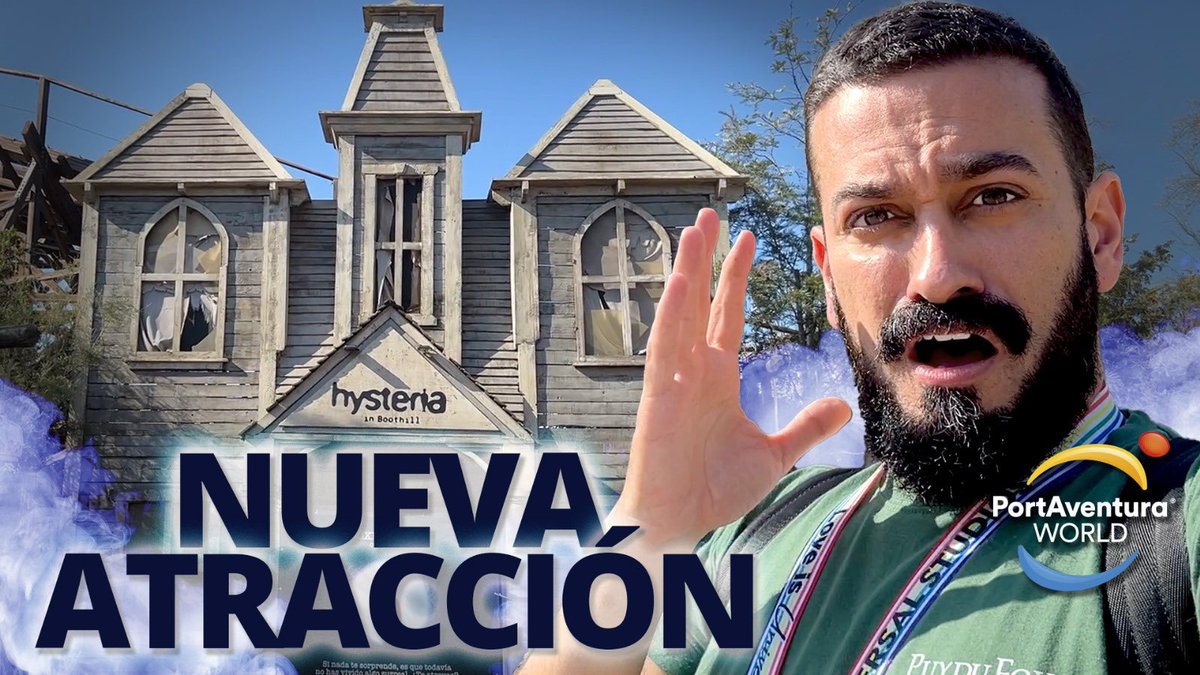Entramos en la NUEVA ATRACCIÓN de PortAventura - Hysteria in Boothill
youtu.be/qa5zU6C1okE