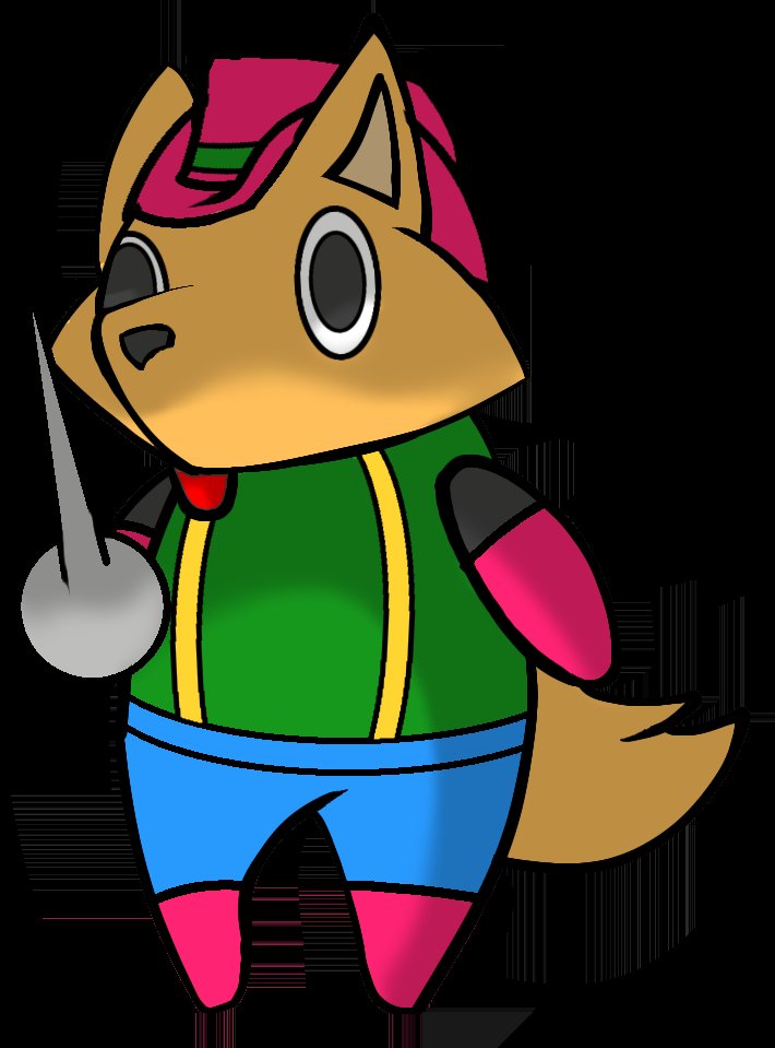LoafyWherewolf's tweet photo. Last one for now #fencingfox #dragonquest https://t.co/7XRvsw6GaE