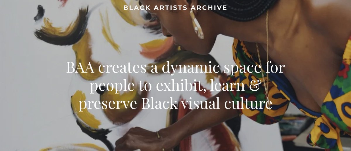 Alumna Kelli Morgan ’17PHCert recently launched the Black Artists Archive! Using the histories of self-sustained Detroit Black artists, BAA aims to create a space for people to make, exhibit, learn, and preserve Black visual culture.

Learn more here: linktr.ee/baadetroit