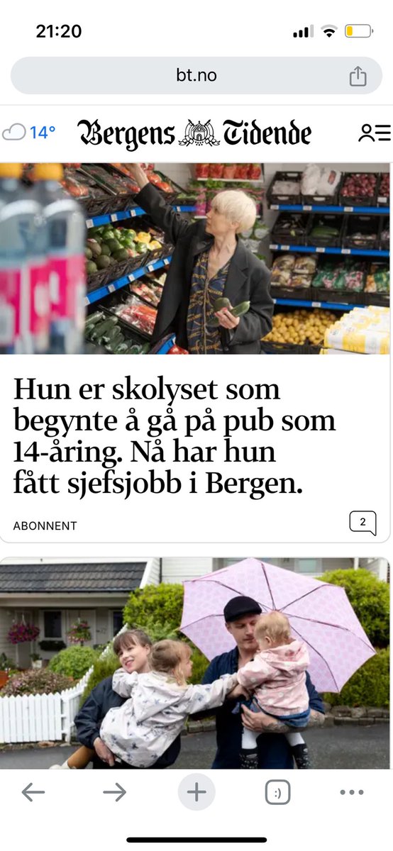 Rart slike glipper går gjennom på bt.no 🤔🤔