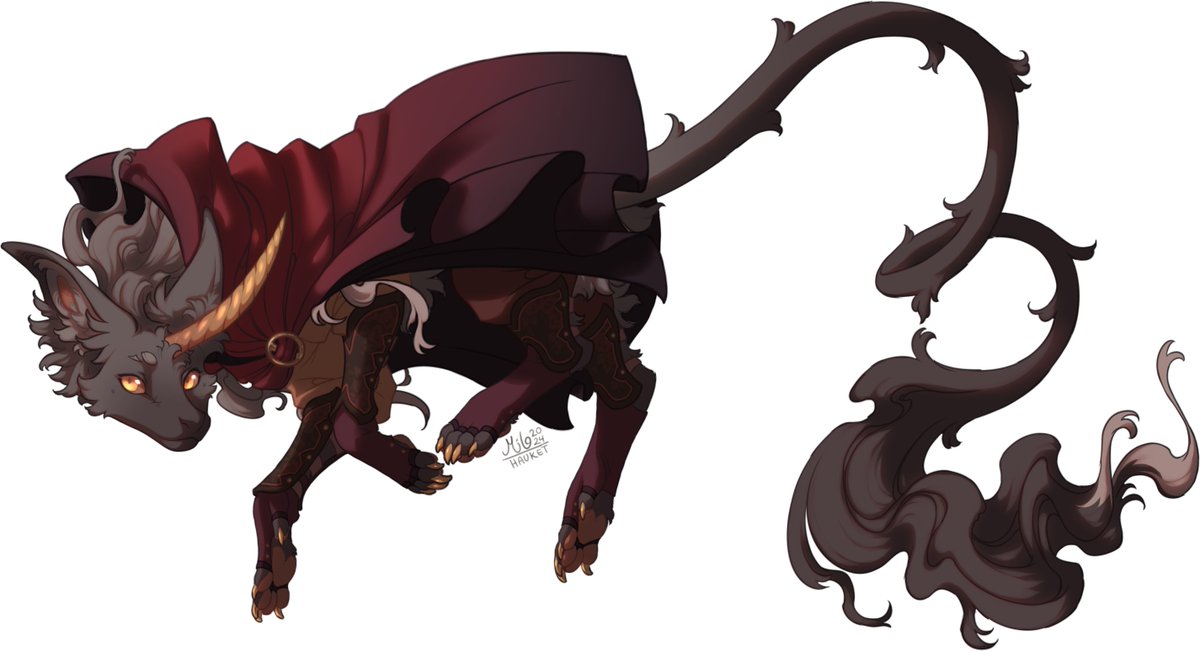 a slightly overdue fullbody with a custom outfit for Jax!!