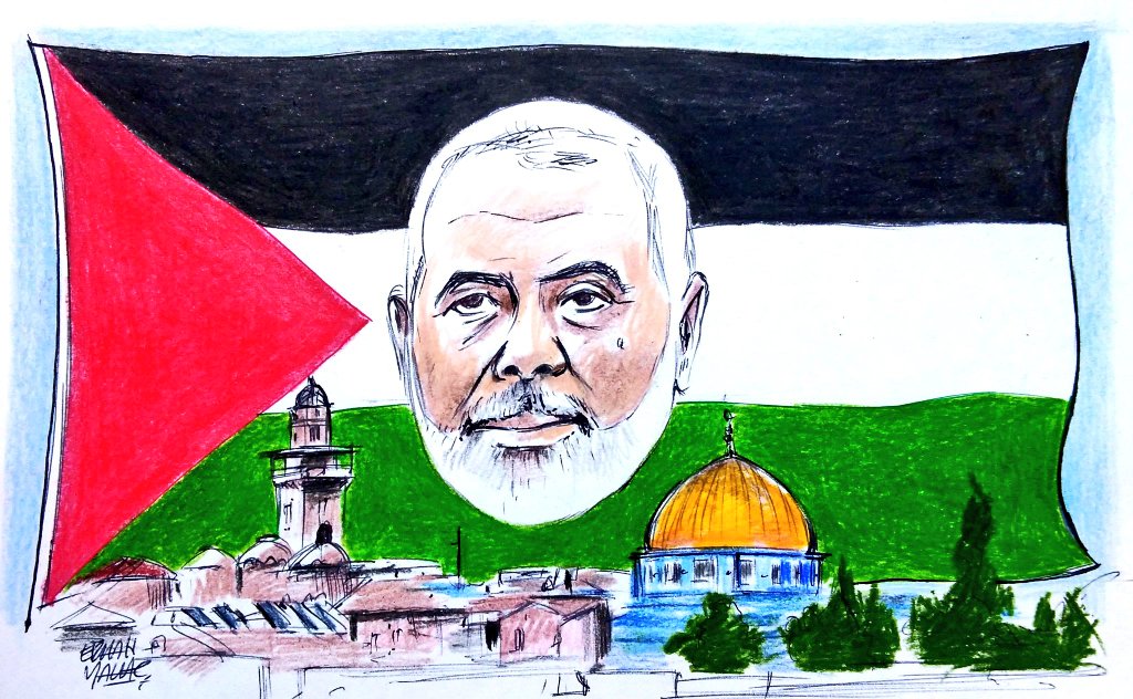 Instagram bu görseli kaldırıyormuş. 

O halde herde paylaşalım
Tüm dünya İsmail Haniye'yi tanısın.