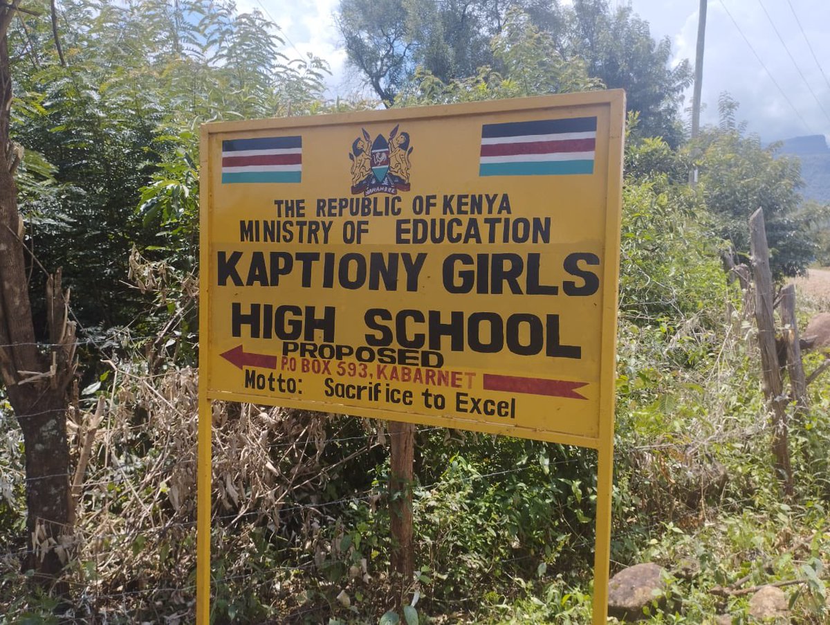 MoraraKebasoSnr's tweet image. Fake schools receiving funding capitation from the ministry of education. Here is an example. Kuna gate, signboard but no school. Wizi Wizi Wizi bila Kazi