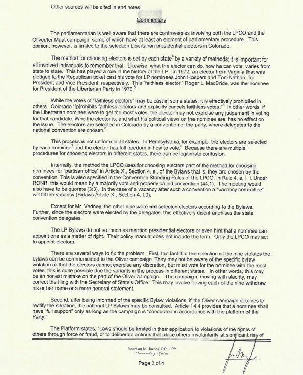 LPCO's tweet image. “We believe that respect for individual rights is the essential precondition for a free and prosperous world, that force and fraud must be banished from human relationships, and that only through freedom can peace and prosperity be realized." - LP platform Preamble