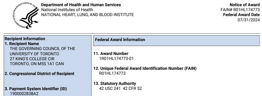 Bowen LI (@bowenli_lab) on Twitter photo Excited to share that our lab has been awarded an R01 grant to develop pulmonary gene editing systems. Thanks <a href="/NIH/">NIH</a> for funding our work <a href="/UofTPharmacy/">Leslie Dan Faculty of Pharmacy</a> <a href="/UofT/">University of Toronto</a> <a href="/UHN_Research/">UHN Research</a>. We have multiple postdoc positions open. Interested candidates can email me at bw.li@utoronto.ca Excited to share that our lab has been awarded an R01 grant to develop pulmonary gene editing systems. Thanks <a href="/NIH/">NIH</a> for funding our work <a href="/UofTPharmacy/">Leslie Dan Faculty of Pharmacy</a> <a href="/UofT/">University of Toronto</a> <a href="/UHN_Research/">UHN Research</a>. We have multiple postdoc positions open. Interested candidates can email me at bw.li@utoronto.ca