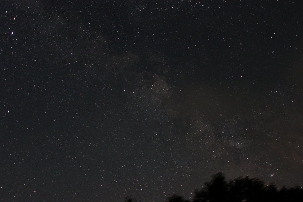 The Milky Way from Springfield VT #Stellafane