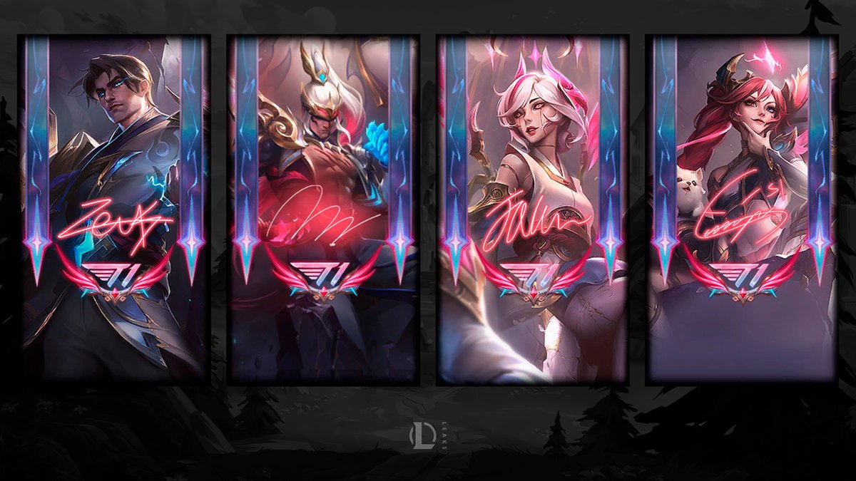 T1's Worlds 2023 Loading Screen Borders | #LeagueOfLegends 
Only Bard's is left, which will be revealed next week.