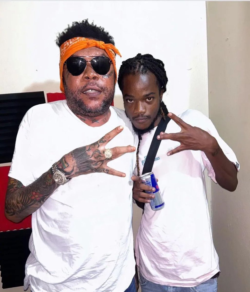 New Photo of Vybz Kartel and His Cousin