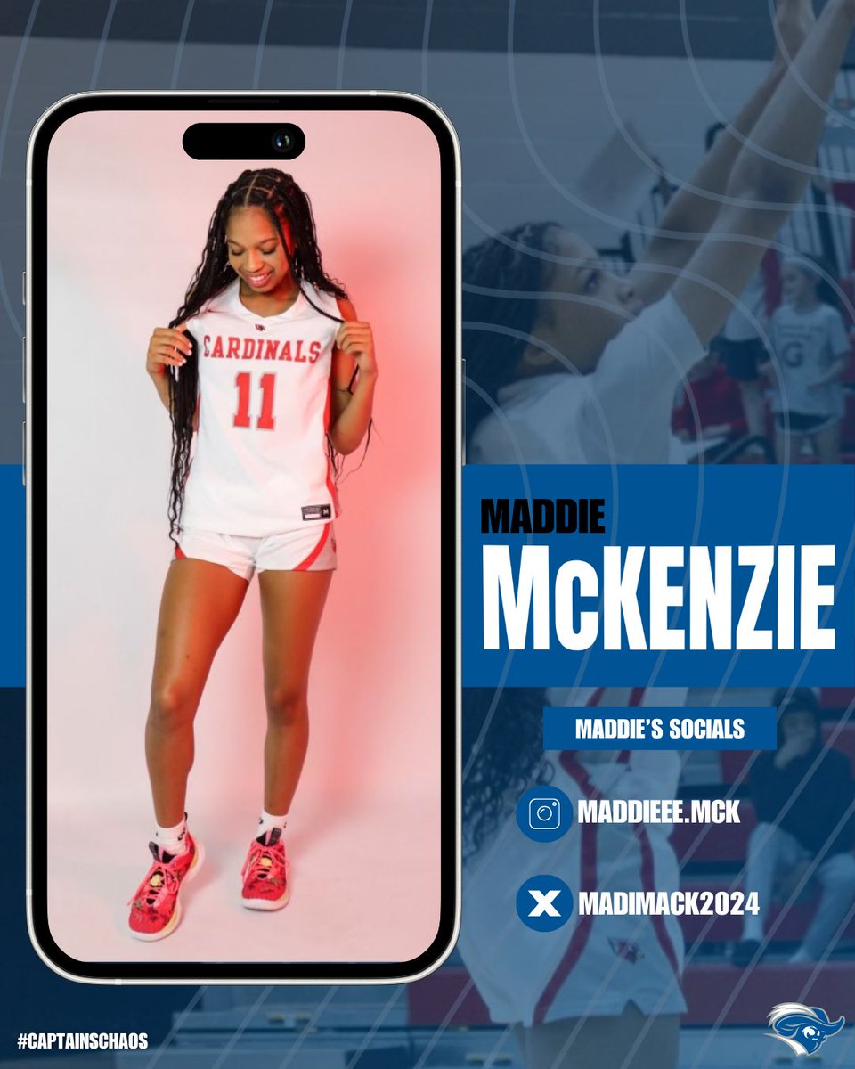 cnuwbb's tweet photo. 🚨Freshman Friday🚨
Help us welcome our incoming Captain, Maddie McKenzie @madimack2024  💙⚓️

#cnuwbb #gocaptains https://t.co/3sRdxo5IVQ