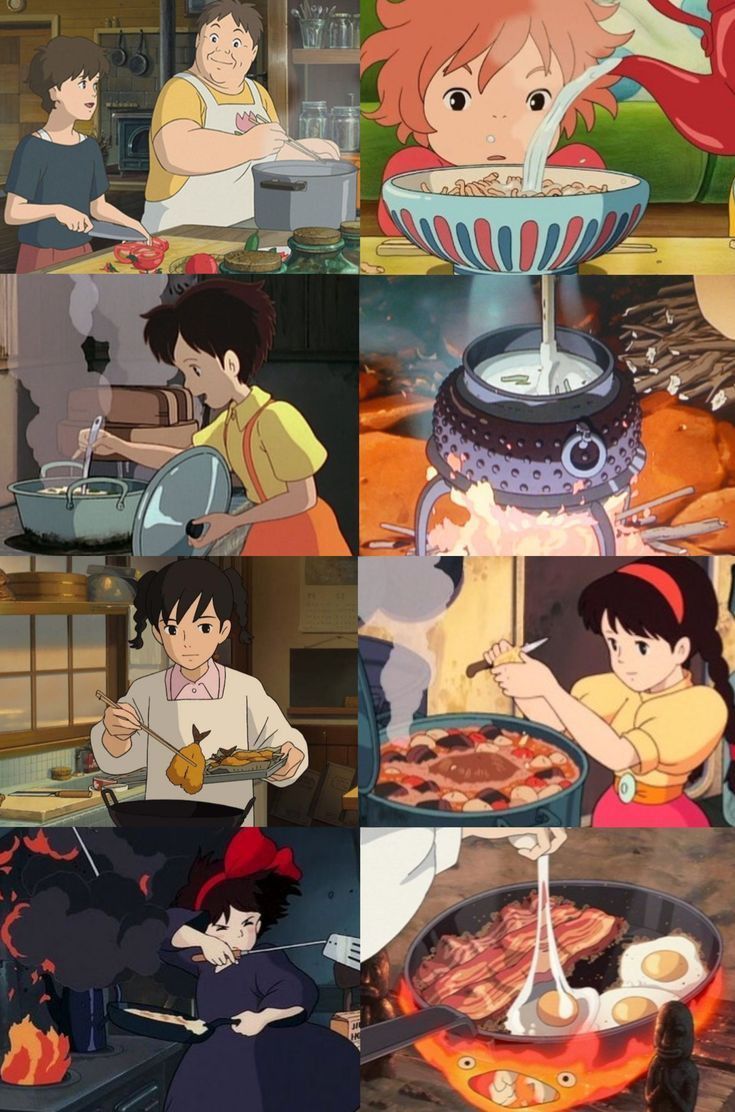 Ghibli cooking 👩‍🍳