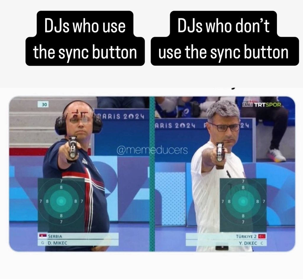 You either raw dog your set or you don’t