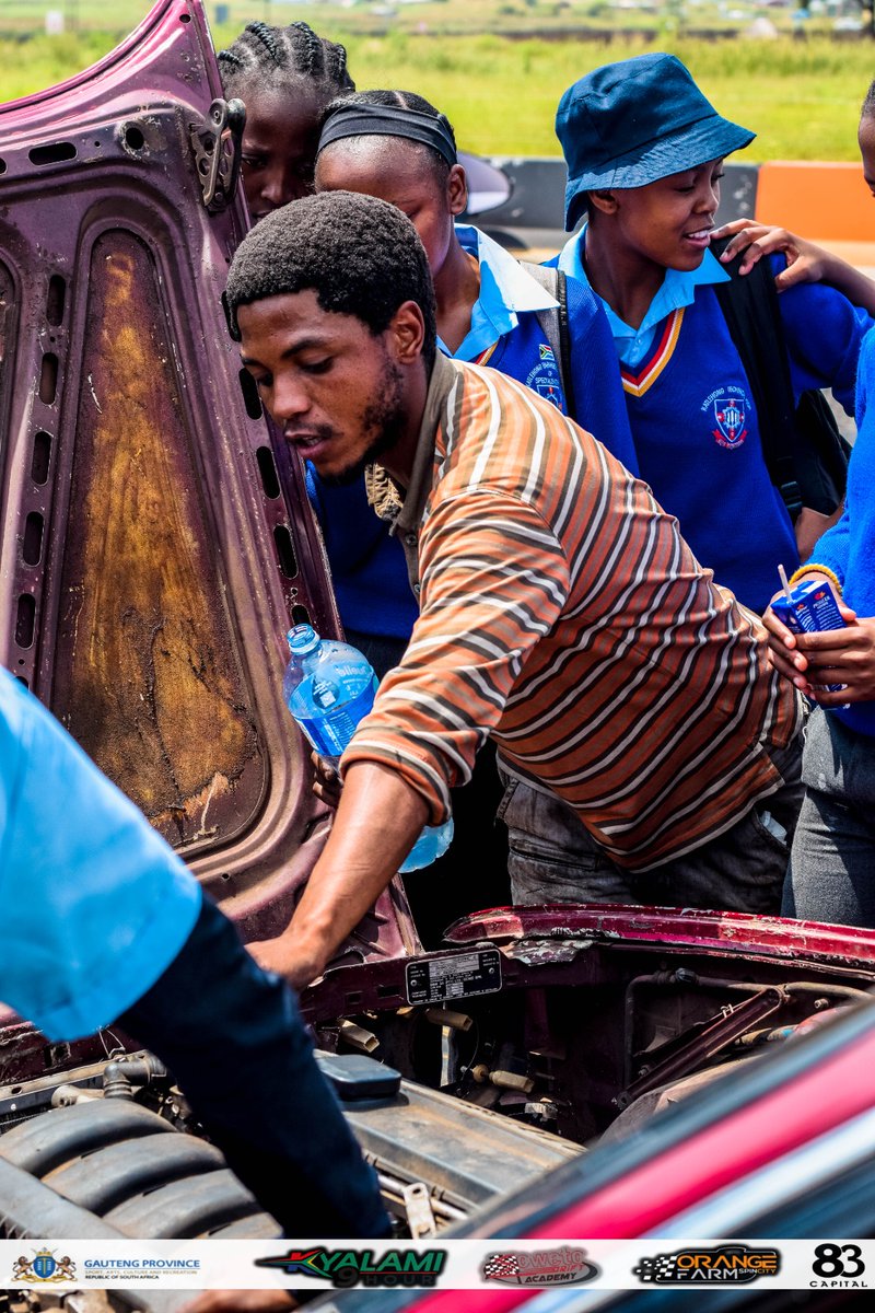 Puleearm's tweet photo. Imagine adding and positioning Car Spinning under or as a "Skills Development Program" where our Science/Technical Learners are exposed to it mechanically, engineering etc...that would be groundbreaking @LebogangMaile1 @Saki_Zam @matomekopano @GaytonMcK @MotorsportSA https://t.co/6ByPM2WZ3b