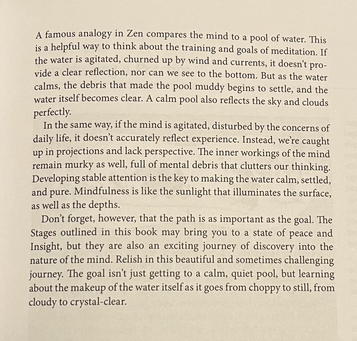 officialclaysb's tweet photo. Really cool analogy on the mind.

Taken from "The Mind Illuminated" by Culadasa https://t.co/LHREUaSFnY