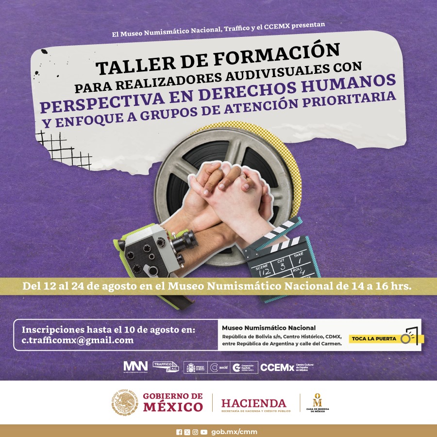 c_traffico's tweet photo. ⚠️Atención ⚠️
Si eres realizador audiovisual y te interesan los #DerechosHumanos y el acercamiento con grupos de atención prioritaria este taller es para ti. 
Inscríbete mandando un correo a c.trafficomx@gmail.com con asunto Formación Audiovisual y una pequeña semblanza. 
🎥👇 https://t.co/ZRoDitemjz