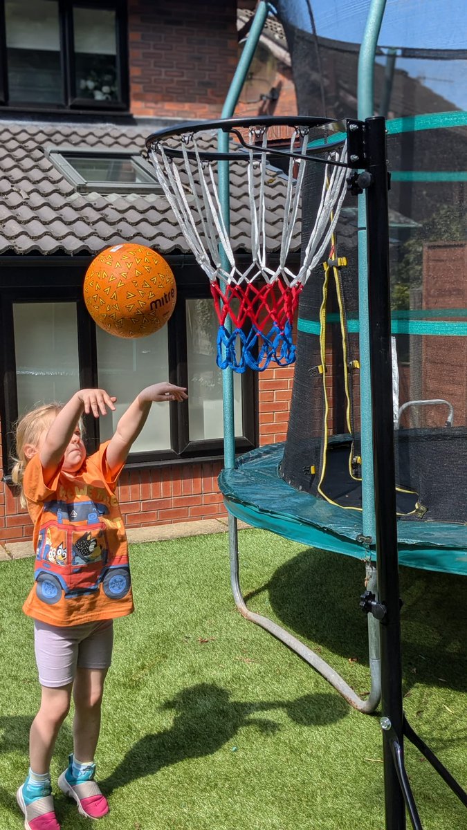 roverbuc's tweet photo. @MitreSports our 5 year old got her first netball for her birthday yesterday. One happy girl. https://t.co/OPP990ofUb