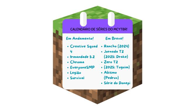 GabiSemNexo's tweet photo. Calendário de séries do MCYTBR! #MultiversoQuadrado #Irmandade #CreativeSquad
OBS.: Fiz o design rápido, ent não tá lá dos melhores. https://t.co/XyuFtqfkt7