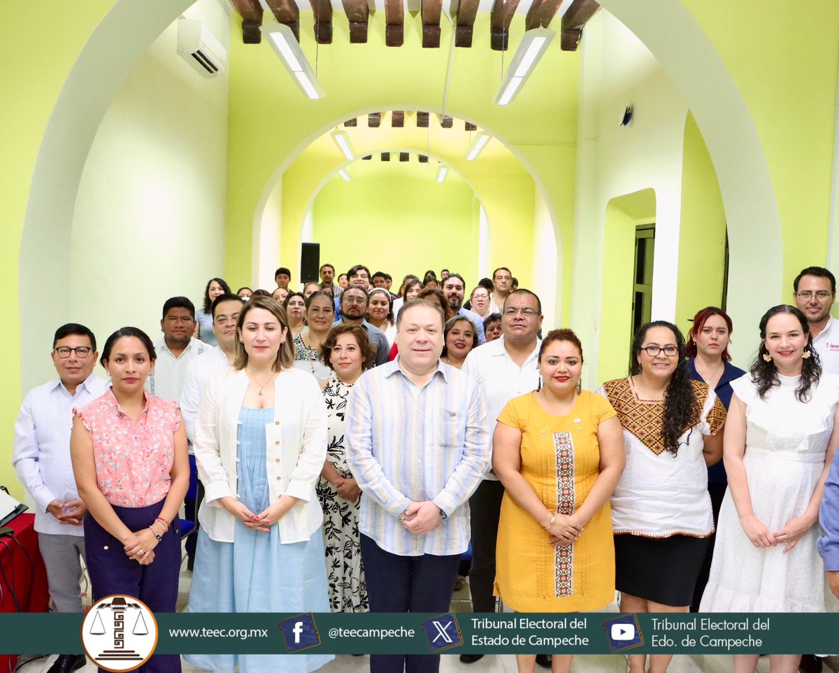 teecampeche's tweet photo. Esta mañana, el pleno del #TEEC liderado por el presidente Francisco Javier Ac Ordóñez @FranJAcOrdonez, asistieron al Foro "Participación de Pueblos y Comunidades Indígenas y Afromexicanas en el Proceso Electoral 2024". 
Organiza: @IEECampeche https://t.co/L2egXvLAhR