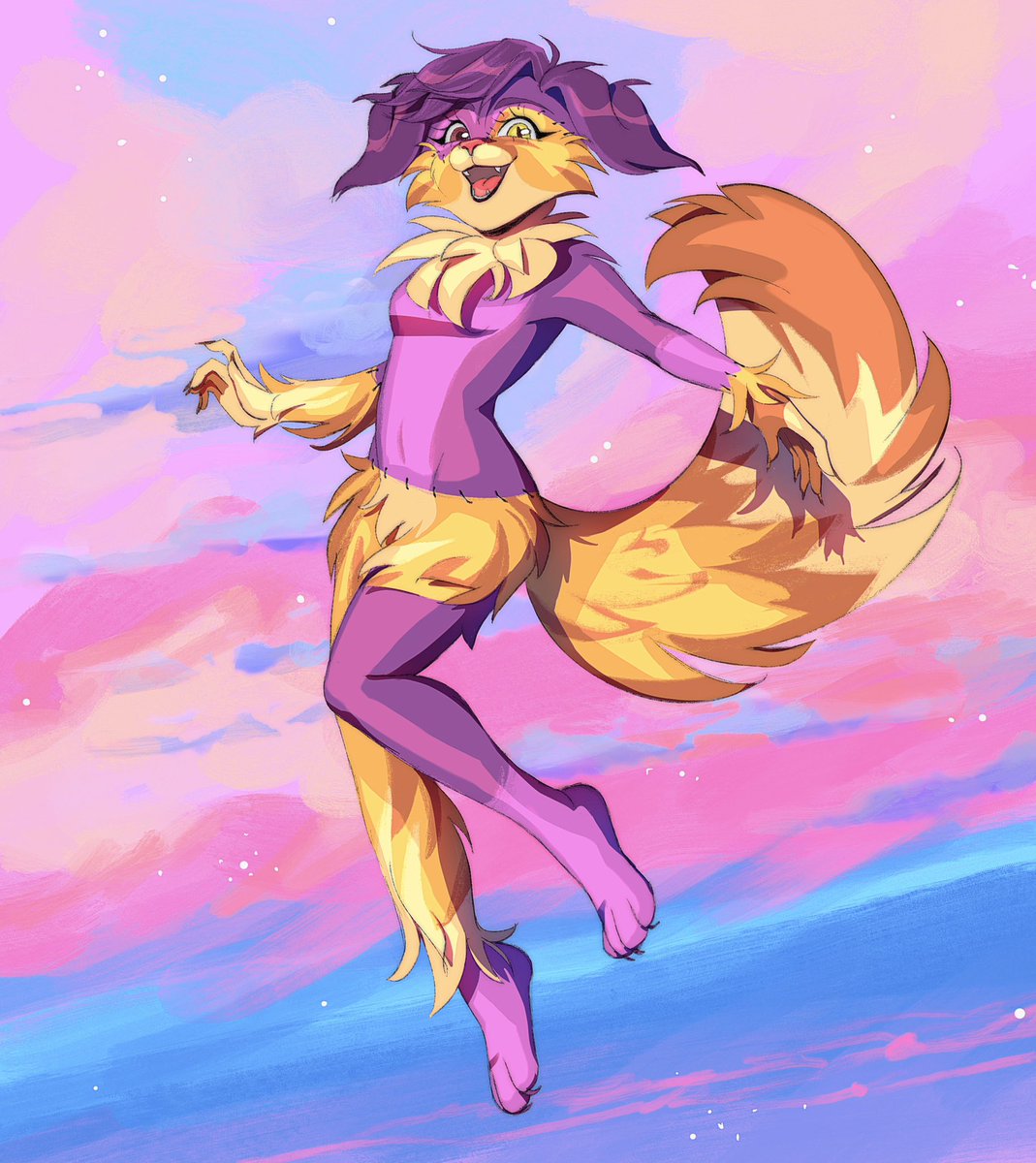 furrietime's tweet photo. A trade I did with @torarunaa ! #furryart https://t.co/VKZ1kgfjSt