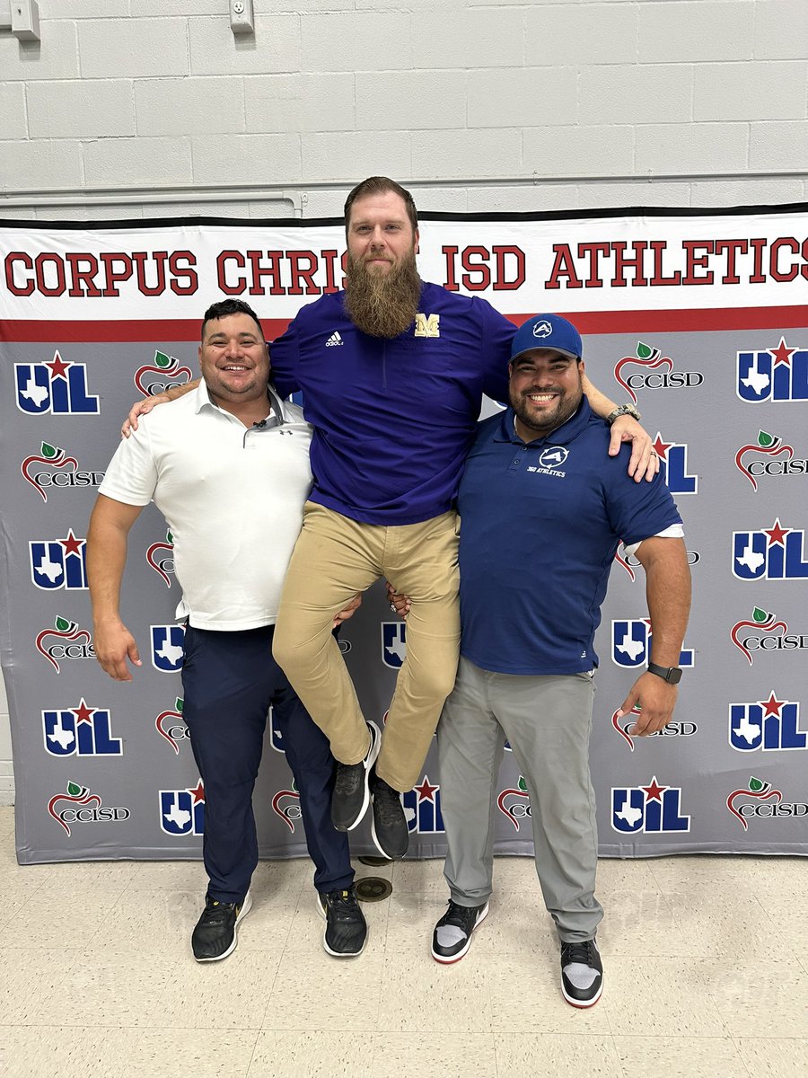 It was awesome catching up with my dude <a href="/coachjoshperez/">Josh Perez</a> today during the <a href="/CCISD/">CCISD</a> Coaches Convocation. His organization <a href="/_360athletics/">360 Athletics</a> put on a spectacular keynote speech presentation!