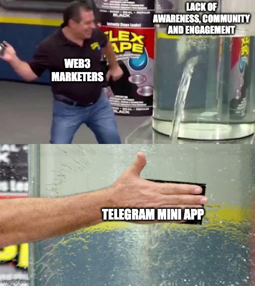 last 3 months in crypto marketing be like🤣

definitely <a href="/telegram/">Telegram Messenger</a> and <a href="/ton_blockchain/">TON 💎</a> are great funnels for web3 adoption and new cool business models. consumer crypto is almost here!