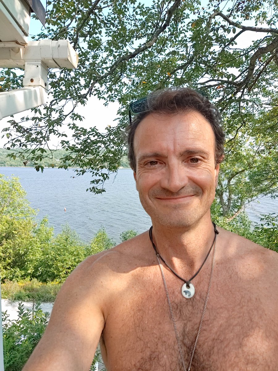 Sultanofmonog's tweet photo. Made it. #PerryPoint Kennebecasis River https://t.co/4xMZh6tWLG