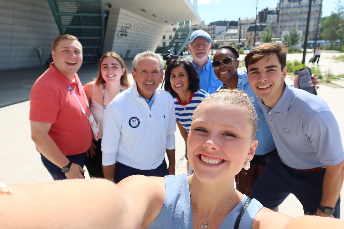 UNCHussman's tweet photo. ✨ Team UNC Hussman is working hard and shining bright in the City of Lights!

#Olympics2024 #Paris2024 #UNC https://t.co/y3TbTHfprQ