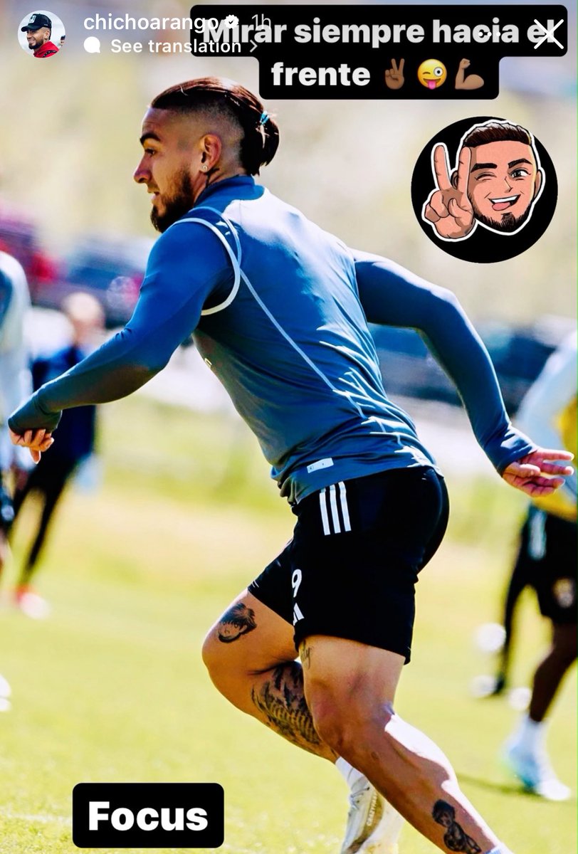 Looks who’s back in training for #RSL