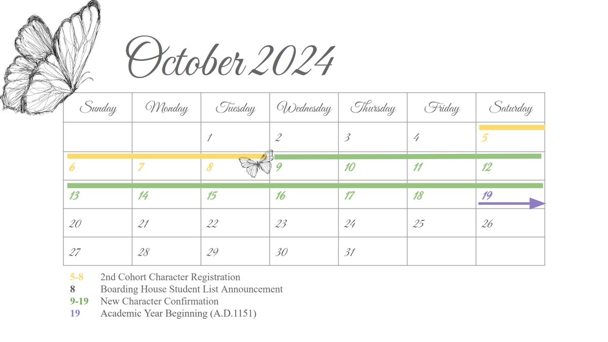 ToB3_Commu's tweet photo. [Schedule] August - November 2024

or Interactive calendar on our homepage  https://t.co/V5SFefHTo5   

*TW: Picture of Insects* https://t.co/NeWh9UuChi