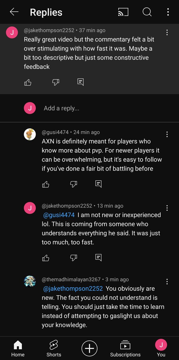 JakeTfrom93's tweet image. Youtube comments never dissappoint @ItsAXN 🤣