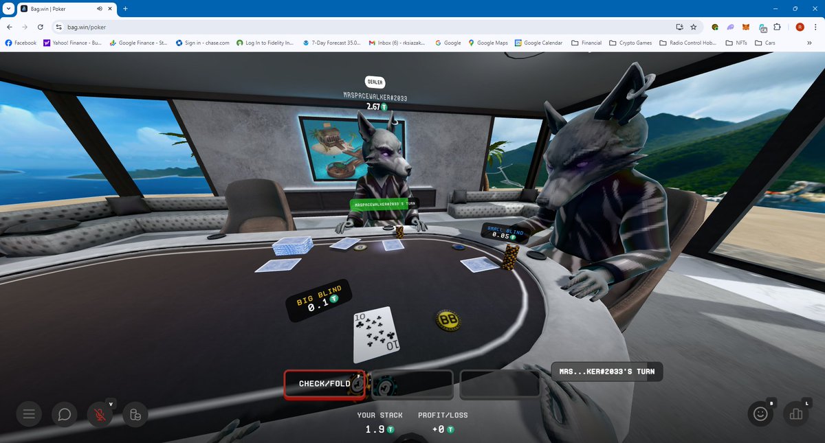 RayMegabyte's tweet image. Poker with @thewolvesxyz @bagdotwin