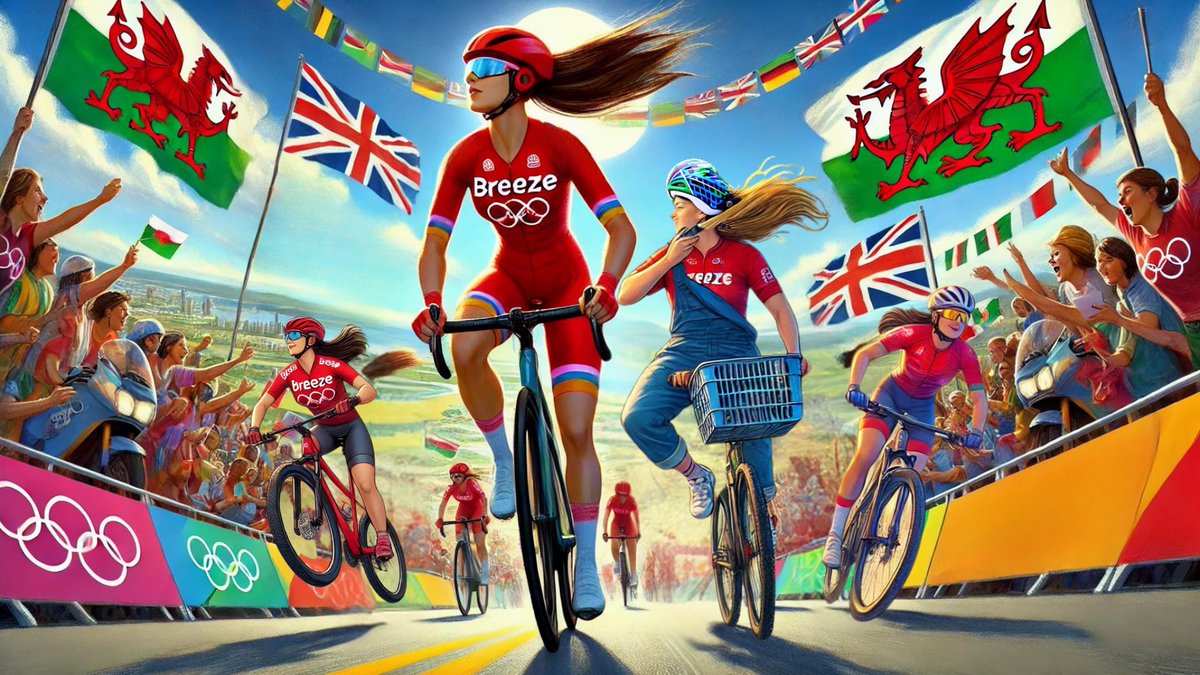 Allez! Allez! Come &amp; join our <a href="/BreezeCycling/">Breeze</a> #Olympic festival here in North &amp;Mid Wales🇫🇷🏴󠁧󠁢󠁷󠁬󠁳󠁿🚴‍♀️🚵‍♀️🥇
Newbies &amp; regulars all welcome-check out article for more details↘️
beiciocymru.org/2024/07/23/bre…

<a href="/BeicioCymru/">Beicio Cymru</a> <a href="/CODEMCR/">Robbie George</a> <a href="/NWalesSocial/">#NorthWalesSocial ⬆️🏴󠁧󠁢󠁷󠁬󠁳󠁿🤝</a> <a href="/AngleseyScMedia/">Anglesey socialmedia</a> <a href="/wrexham/">Wrexham.com</a> <a href="/BritishCycling/">British Cycling</a> <a href="/Providero/">Providero</a>