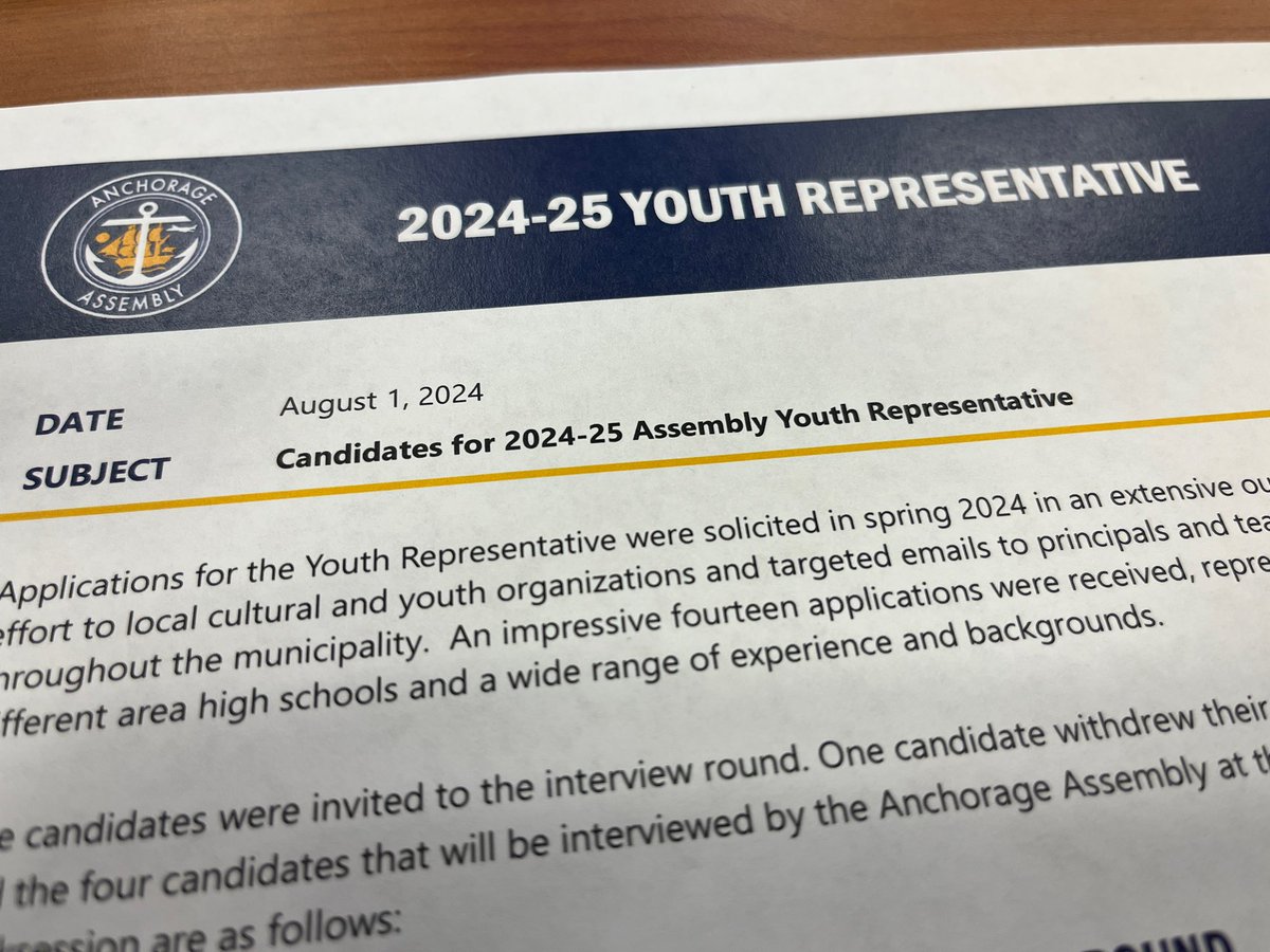 GeorgeAnchorage's tweet photo. So excited to see this opportunity continue for our youth! #anchorageforward https://t.co/oPLk5CP4F4