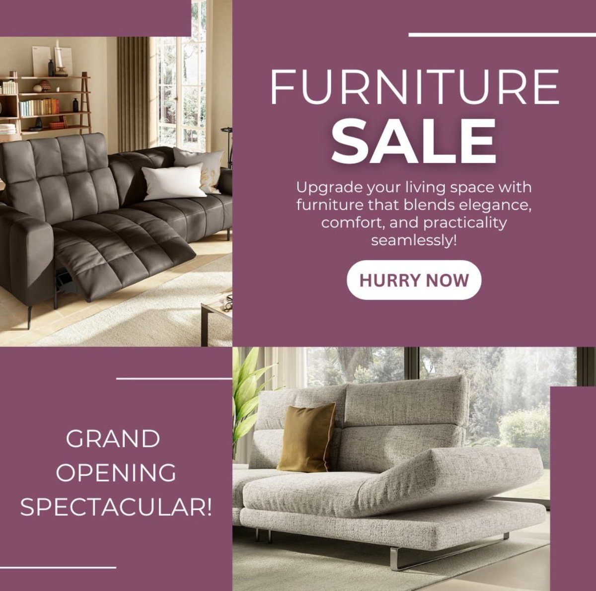 nteriorspacesd1's tweet photo. Set up your home decor game with our spectacular furniture sale! Visit us! #furniture #grandopening #pleasanthillca https://t.co/IZi3MRUTvu