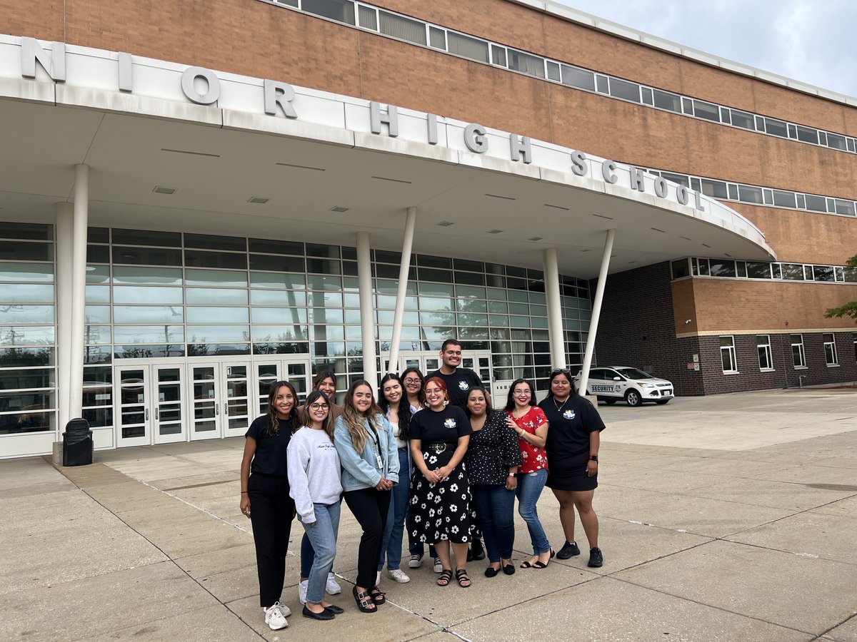 What an extra special time for these inspirational educators who are all graduates of Unity Junior High and are now back in <a href="/D99Cicero/">Cicero District 99</a> as faculty! #MakingADifference 😃❤️ #Impact New Staff Orientation Week was especially exciting for this group!