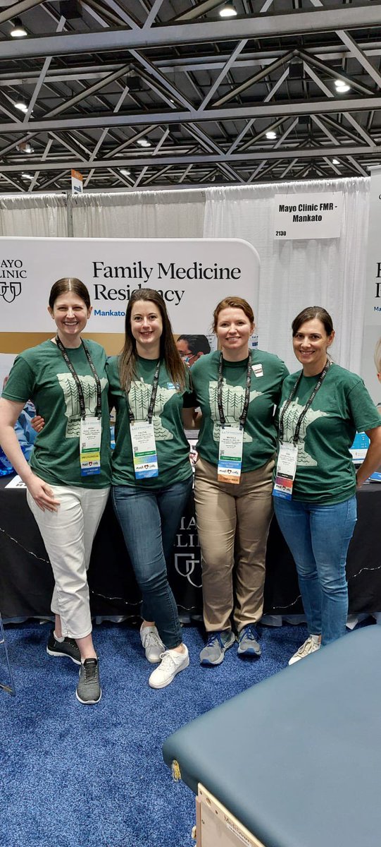 Day 2 of #AAFPNC means matching MN shirts!