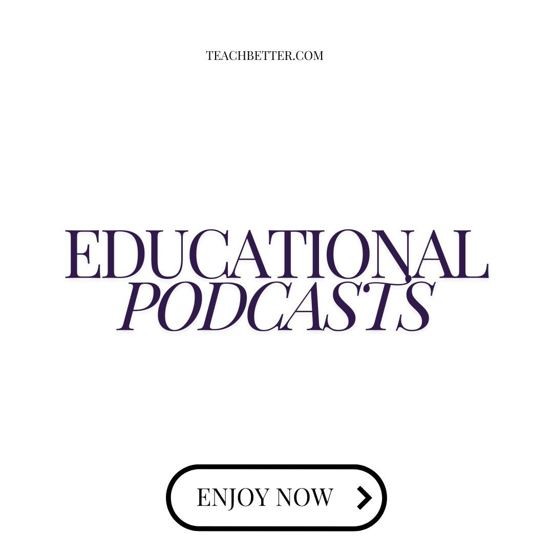 teachbetterteam's tweet image. Discover our Podcast Network, featuring a variety of shows that cover classroom strategies, leadership, and more. Each episode offers practical tips you can apply immediately. Explore our network #PodcastNetwork #EduPodcasts buff.ly/3TomQ6I