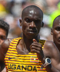 ServeUganda's tweet photo. Congratulations Joshua Cheptegei for once again making Uganda proud. What a gold medal in the 1,0000 meters at the 2024 Olympics. The youth are very proud of you. https://t.co/rO4RL4UGUR