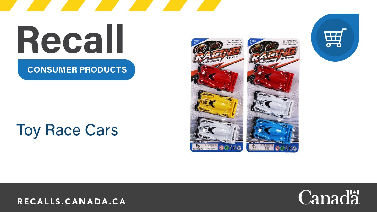 #Recall: Does your child have these Toy Race Cars? Find out about the recall and what to do: ow.ly/Uo1850SQknY